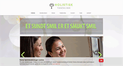 Desktop Screenshot of holistisktandpleje.dk
