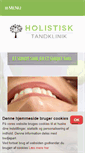 Mobile Screenshot of holistisktandpleje.dk